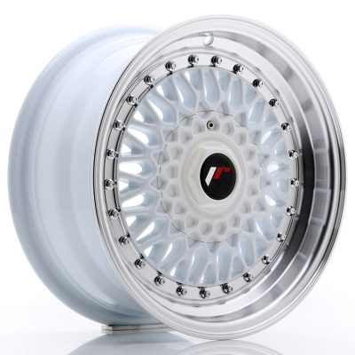 felga JR Wheels JR9 15x7 ET20 4x100/108 White w/Machined Lip