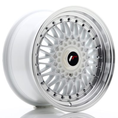 felga JR Wheels JR9 16x8 ET25 4x100/108 White w/Machined Lip
