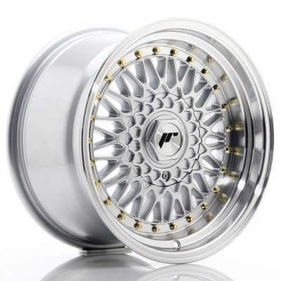 felga JR Wheels JR9 16x9 ET20 4x100/108 Silver w/Machined Lip