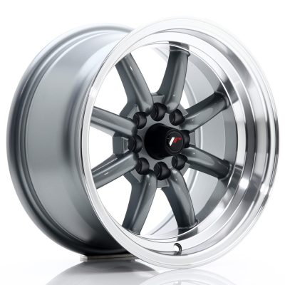 felga JR Wheels JR19 15x8 ET0 4x100/114 Gun Metal
