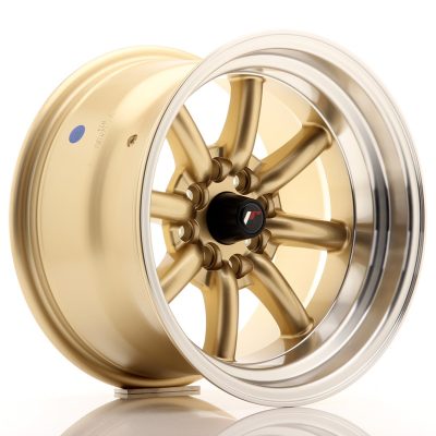 felga JR Wheels JR19 15x9 ET-13 4x100/114 Gold