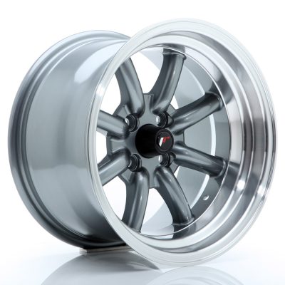 felga JR Wheels JR19 15x9 ET-13 4x100 Gun Metal
