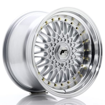 felga JR Wheels JR9 17x10 ET20 4x100/108 Silver w/Machined Lip