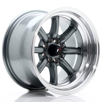felga JR Wheels JR19 15x9 ET-13 4x100/108 Gun Metal
