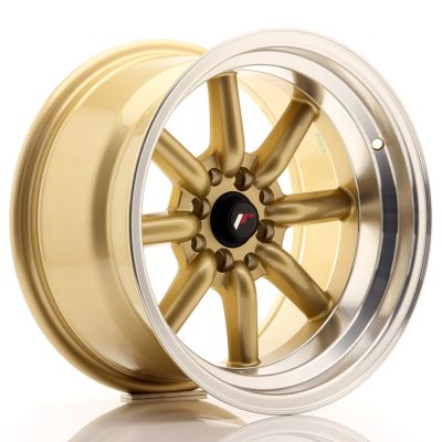 felga JR Wheels JR19 16x9 ET-15 4x100/114 Gold