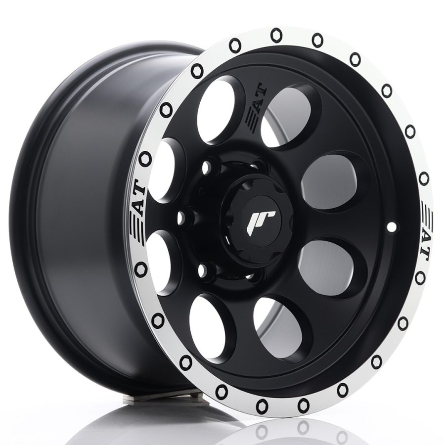 felga JR Wheels JRX4 16x9 ET0 6x139.7 Matt Black w/Machined Lip