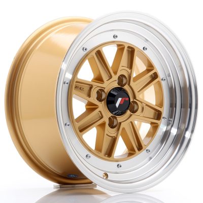 felga JR Wheels JR31 15x7.5 ET20 4x100 Gold w/Machined Lip