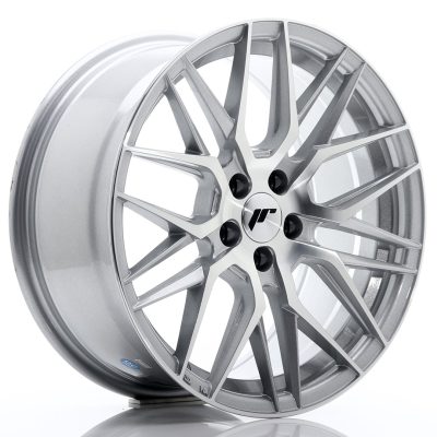 felga JR Wheels JR28 17x8 ET35 5x100 Silver Machined Face