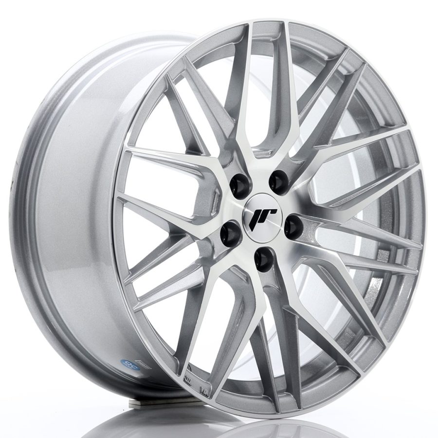 felga JR Wheels JR28 17x8 ET40 5x112 Silver Machined Face