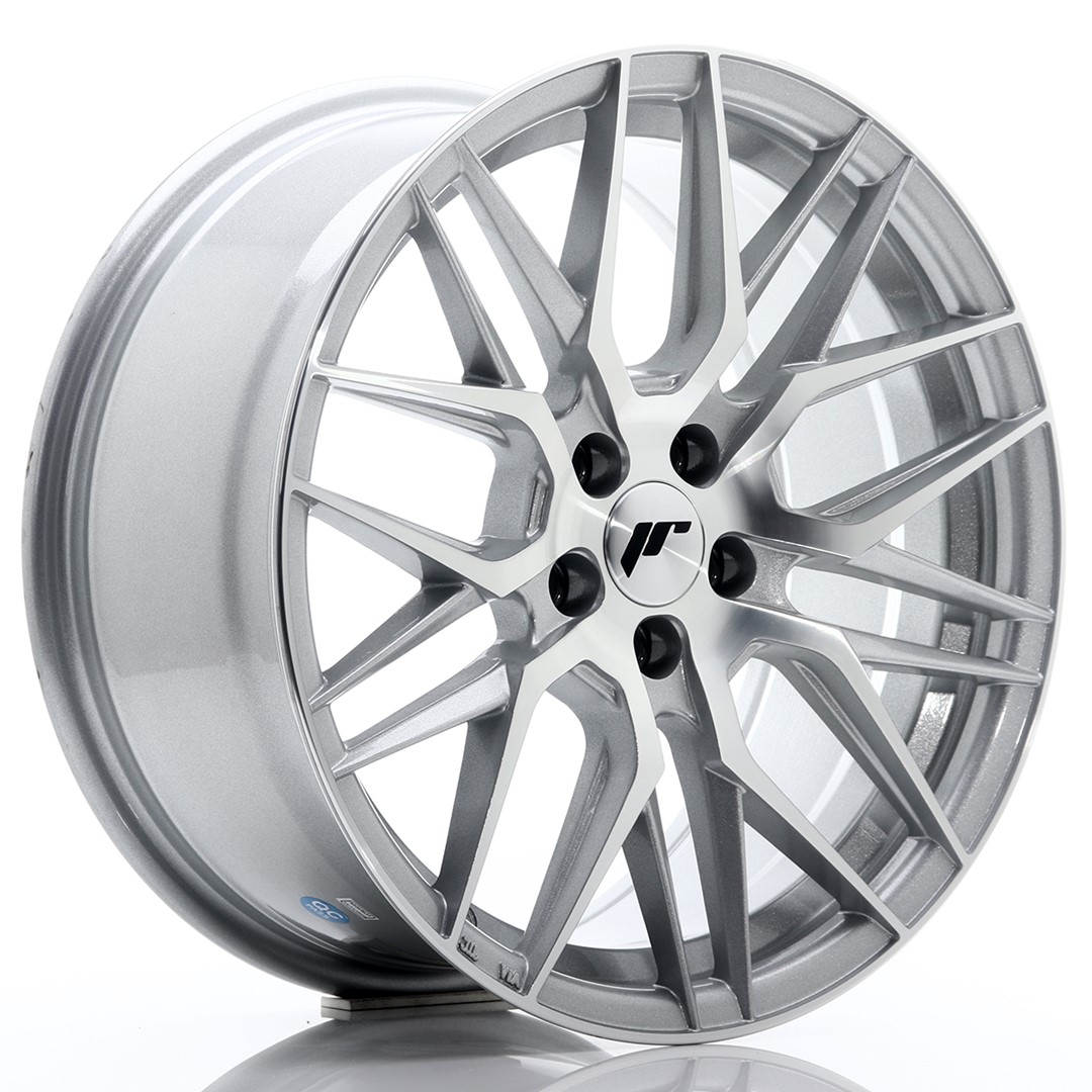 felga JR Wheels JR28 17x8 ET40 5x112 Silver Machined Face