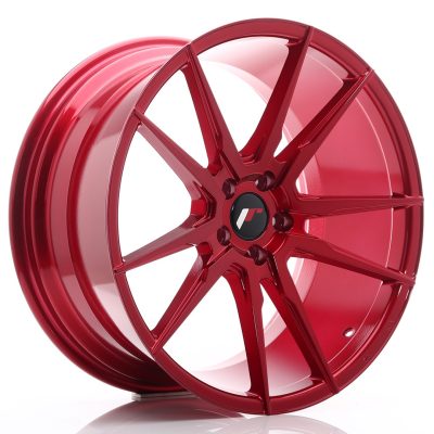 felga JR Wheels JR21 20x10 ET40 5x112 Platinum Red