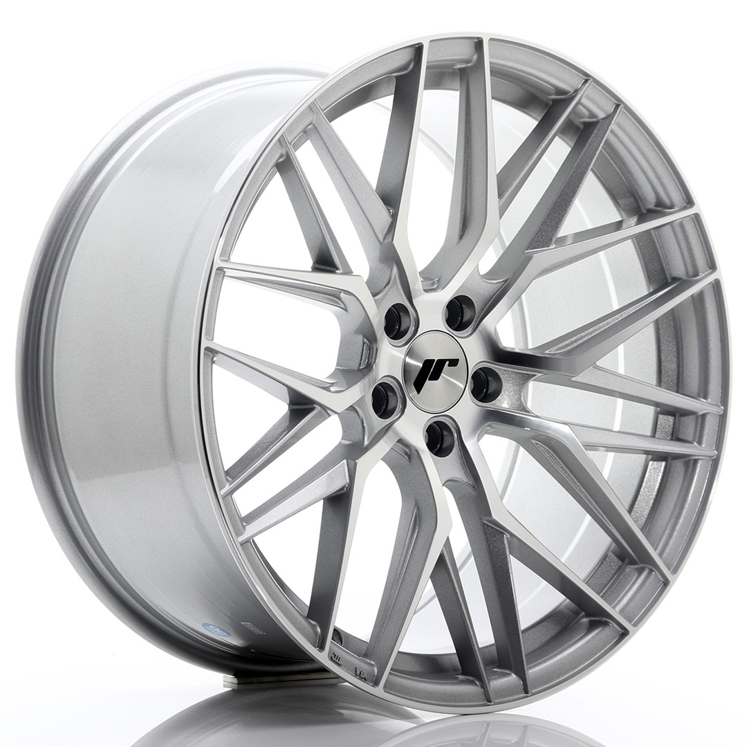 felga JR Wheels JR28 20x10 ET40 5x120 Silver Machined Face