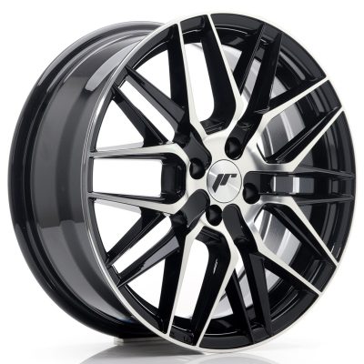 felga JR Wheels JR28 17x7 ET40 4x100 Gloss Black Machined Face
