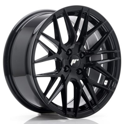 felga JR Wheels JR28 17x8 ET40 4x100 Glossy Black