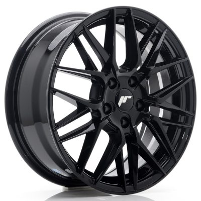 felga JR Wheels JR28 17x7 ET25 4x108 Glossy Black