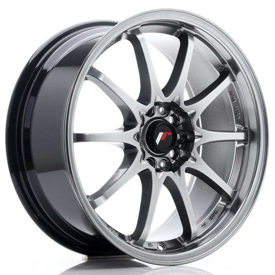 felga JR Wheels JR5 18x8 ET35 5x100 Hyper Black