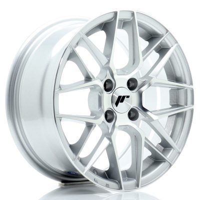 felga JR Wheels JR28 15x7 ET38 4x100 Silver Machined Face