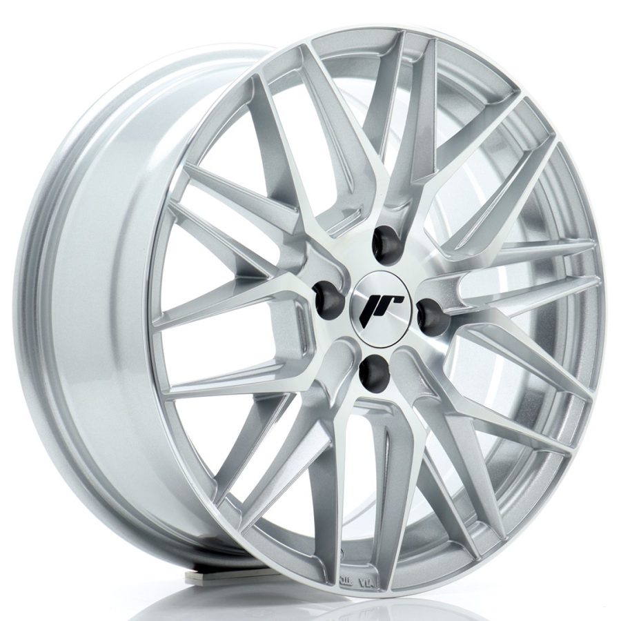felga JR Wheels JR28 16x7 ET40 4x100 Silver Machined Face