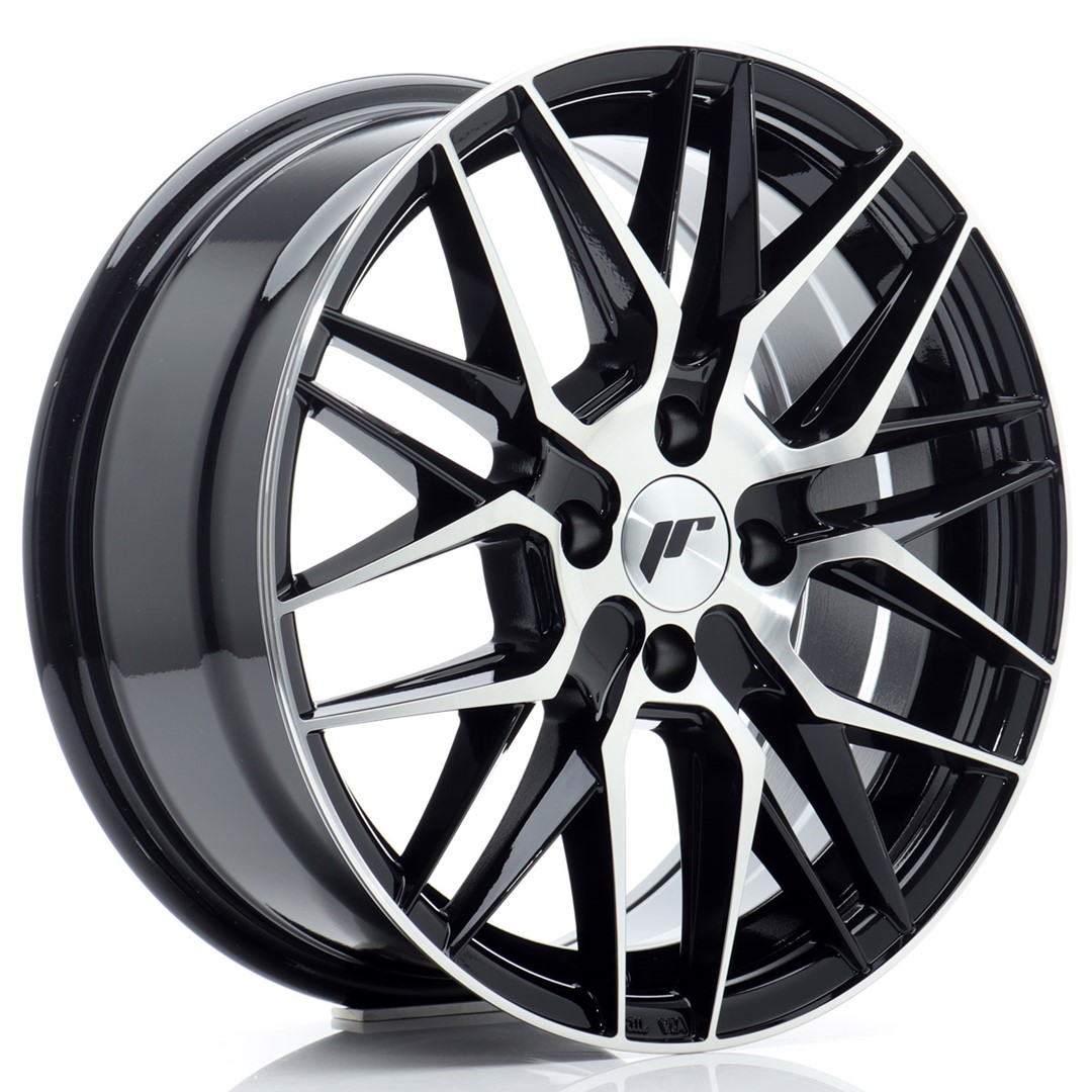 felga JR Wheels JR28 16x7 ET40 4x100 Gloss Black Machined Face