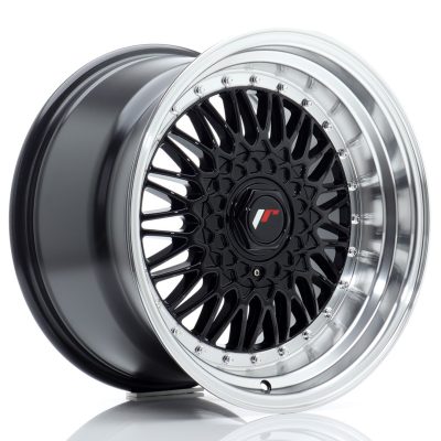 felga JR Wheels JR9 17x10 ET20 5x112/120 Gloss Black w/Machined Lip