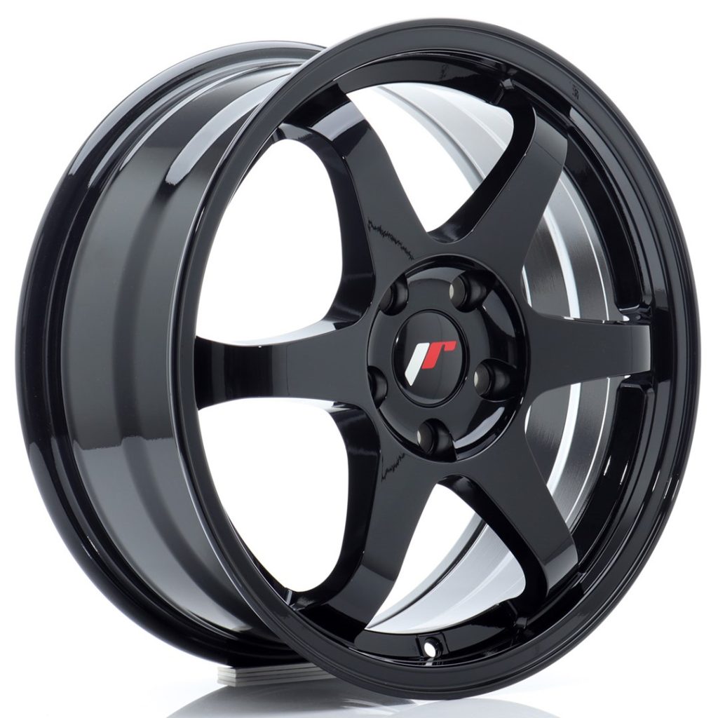 felga JR Wheels JR3 17x7 ET40 4x100 Gloss Black