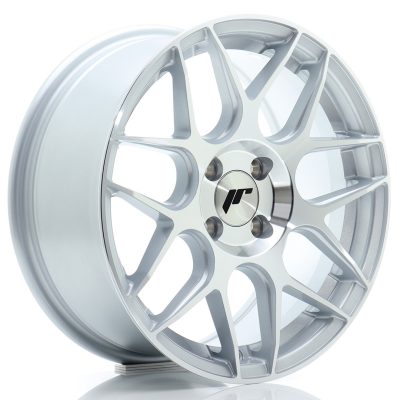 felga JR Wheels JR18 16x7 ET35 4x100 Silver Machined Face