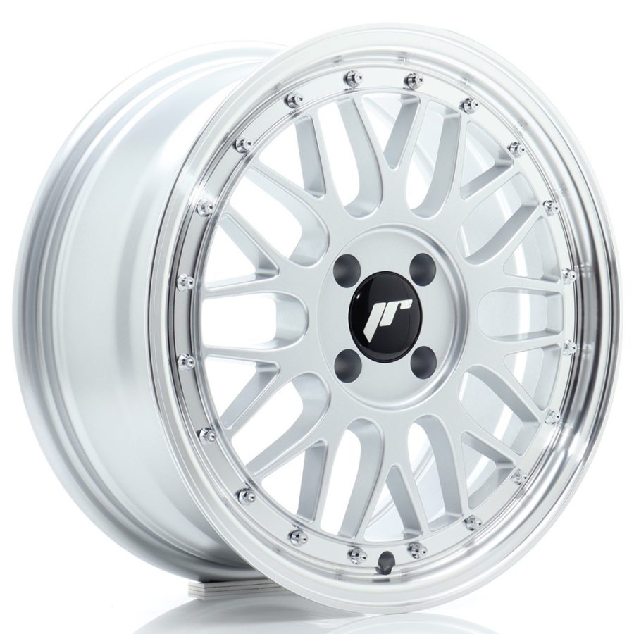 felga JR Wheels JR23 16x7 ET20 4x100 Hyper Silver w/Machined Lip