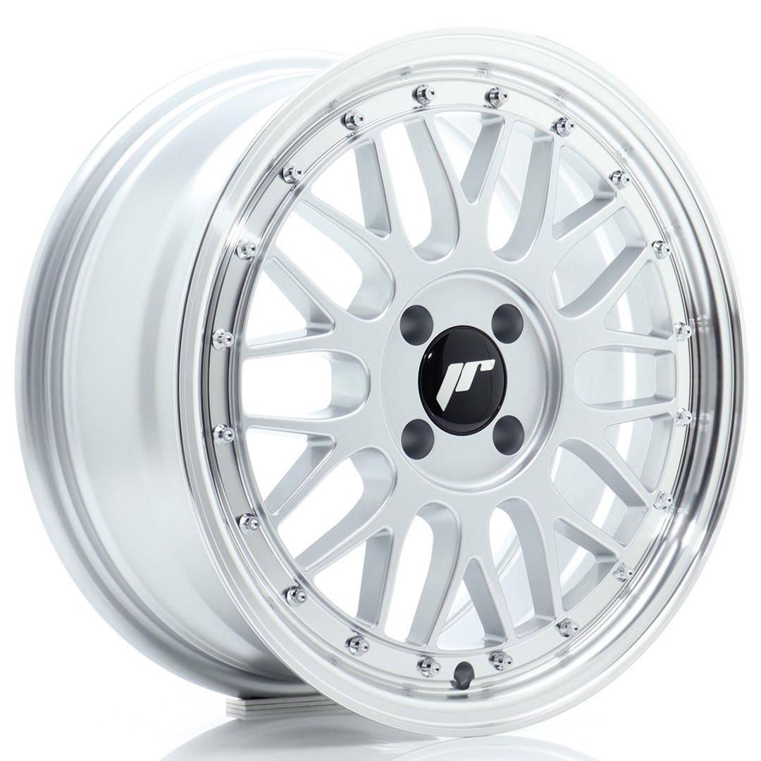 felga JR Wheels JR23 16x7 ET40 4x100 Hyper Silver w/Machined Lip