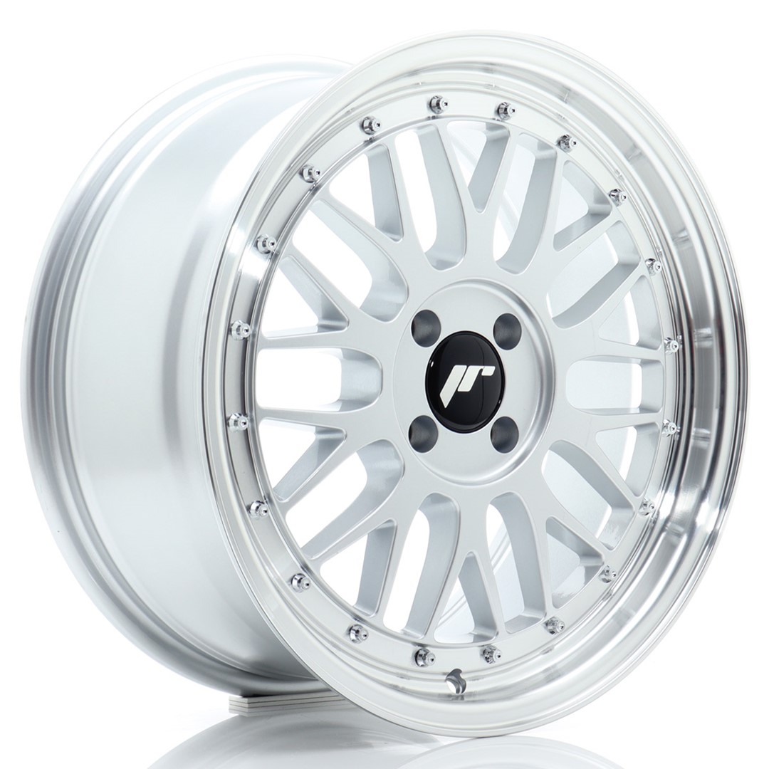 felga JR Wheels JR23 17x8 ET35 4x100 Hyper Silver w/Machined Lip