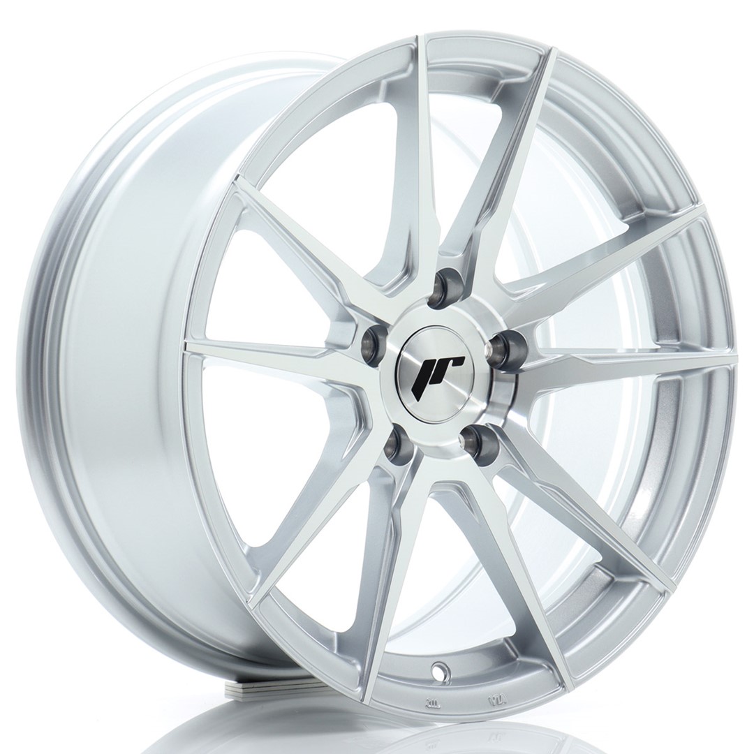 felga JR Wheels JR21 17x8 ET35 5x100 Silver Machined