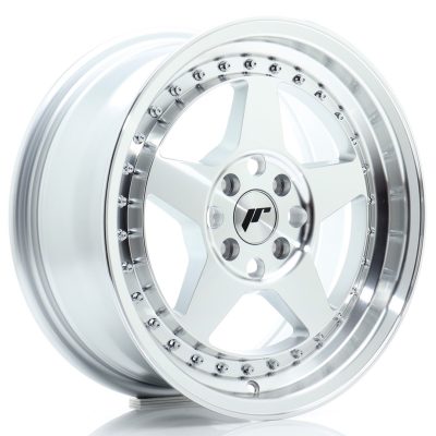 felga JR Wheels JR6 16x7 ET35 4x100 Silver Machined Face