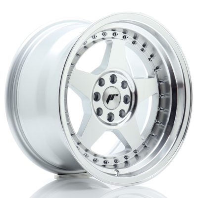 felga JR Wheels JR6 16x9 ET20 4x100/108 Silver Machined Face