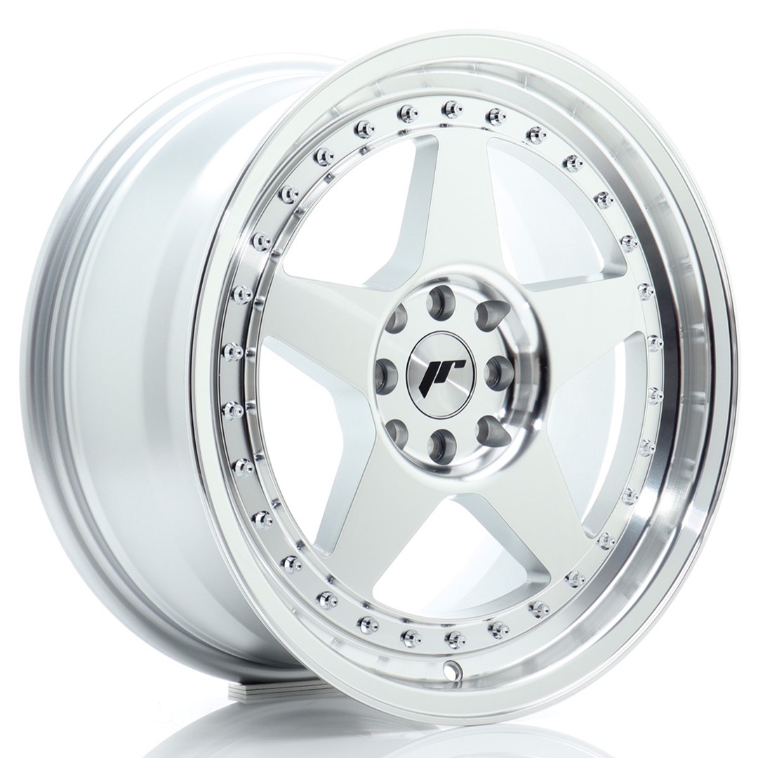 felga JR Wheels JR6 17x8 ET35 5x114/120 Silver Machined Face