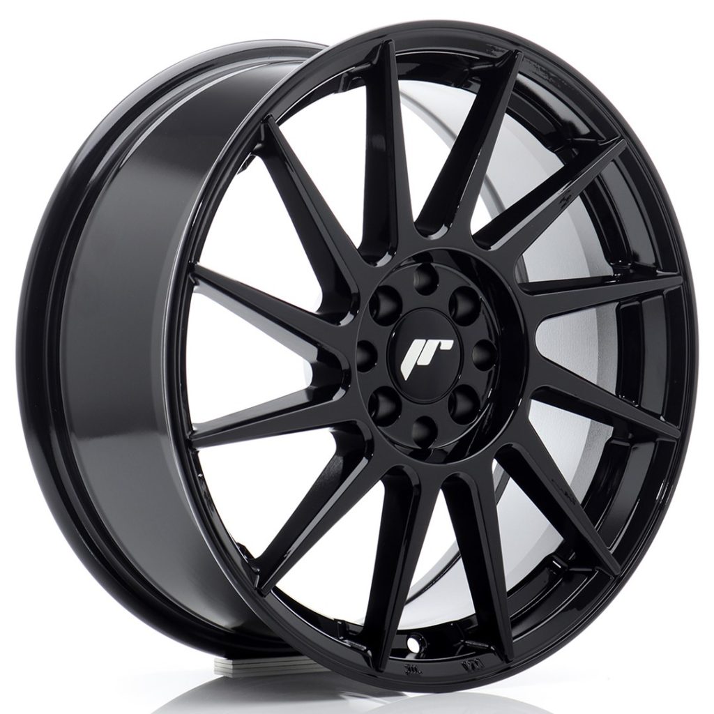 felga JR Wheels JR22 17x8 ET35 5x100/114 Glossy Black