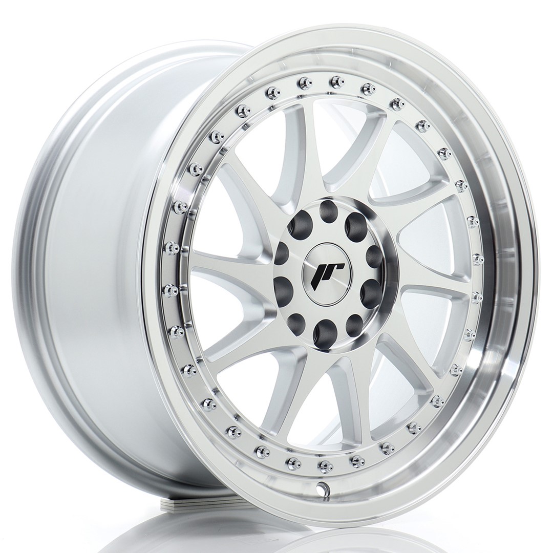 felga JR Wheels JR26 17x8 ET25 5x114/120 Silver Machined Face