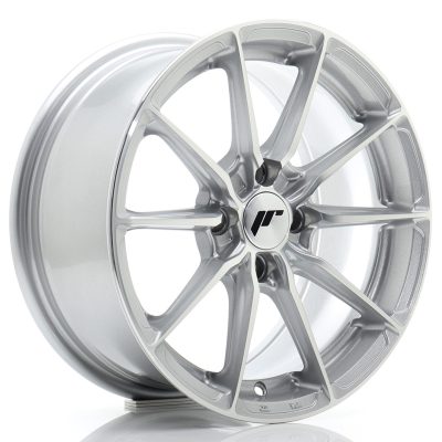 felga JR Wheels JR37 15x7 ET38 4x100 Silver Machined Face